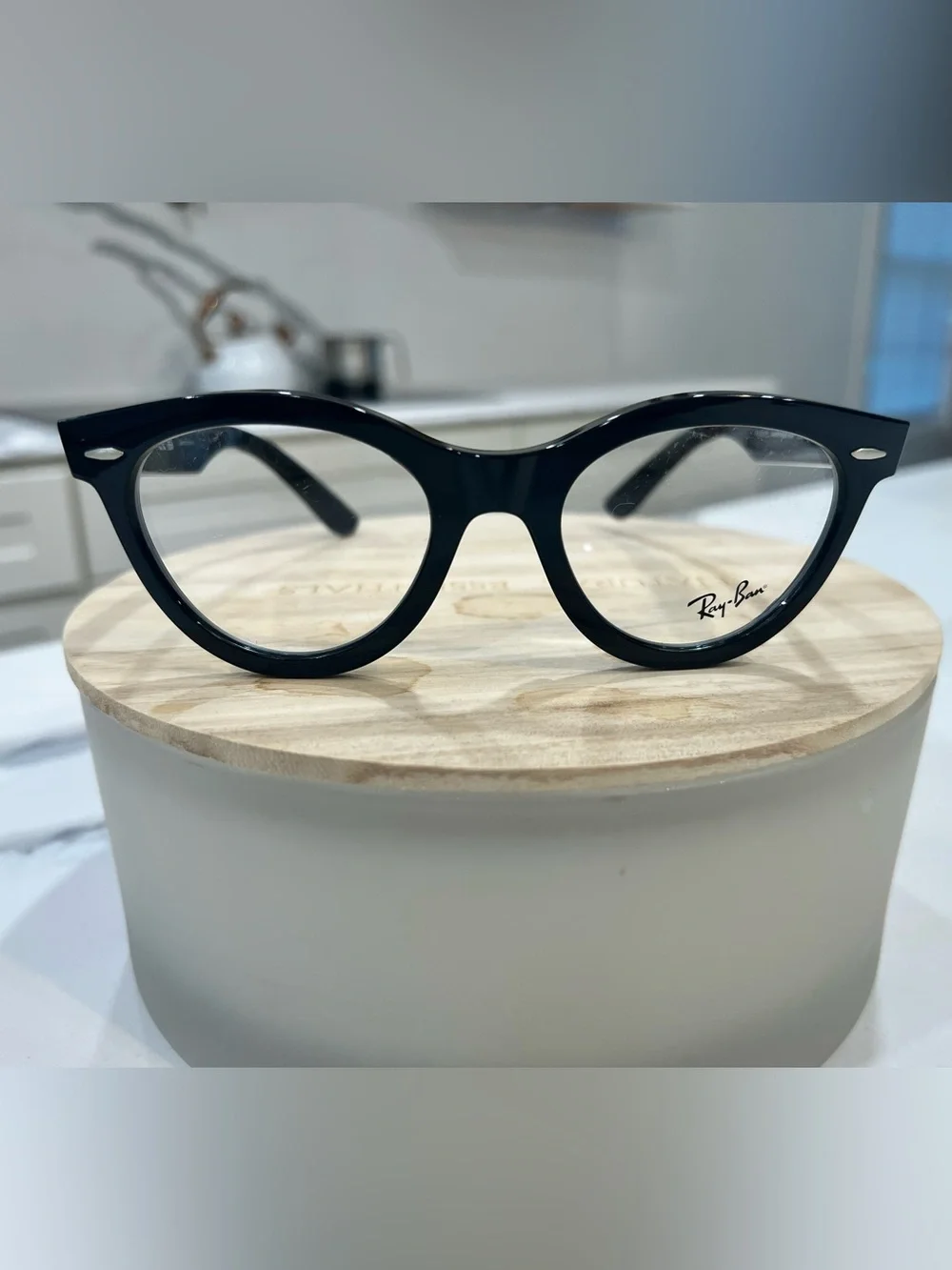 AUTHENTIC Ray-Ban Wayfarer Way Black Eyeglasses RB2241V